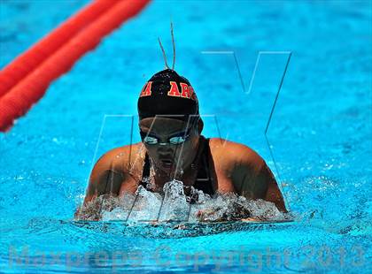 Thumbnail 2 in CIF SS D2 Girls Swimming Championships photogallery.