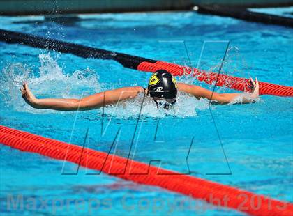 Thumbnail 3 in CIF SS D2 Girls Swimming Championships photogallery.