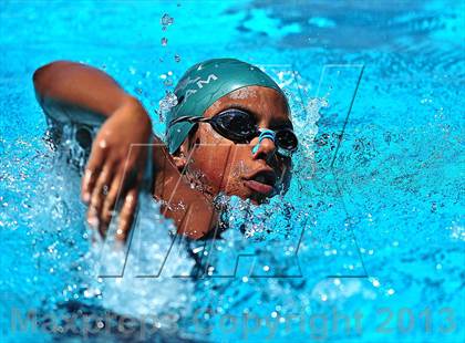 Thumbnail 1 in CIF SS D2 Girls Swimming Championships photogallery.