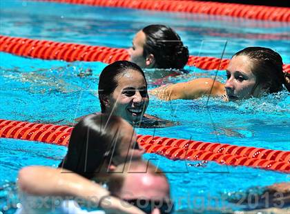 Thumbnail 2 in CIF SS D2 Girls Swimming Championships photogallery.