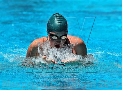 Thumbnail 1 in CIF SS D2 Girls Swimming Championships photogallery.