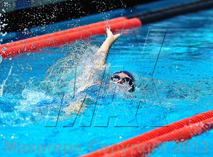 Thumbnail 2 in CIF SS D2 Girls Swimming Championships photogallery.