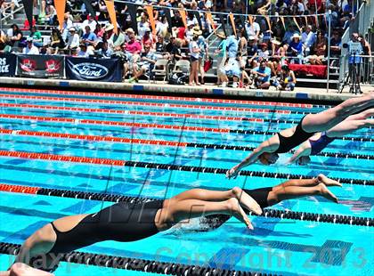 Thumbnail 3 in CIF SS D2 Girls Swimming Championships photogallery.