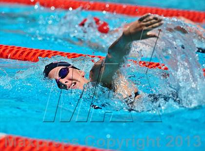 Thumbnail 1 in CIF SS D2 Girls Swimming Championships photogallery.