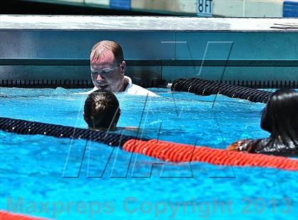 Thumbnail 1 in CIF SS D2 Girls Swimming Championships photogallery.