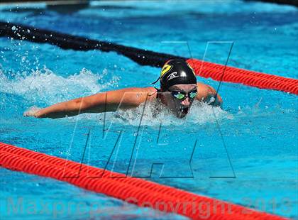 Thumbnail 2 in CIF SS D2 Girls Swimming Championships photogallery.