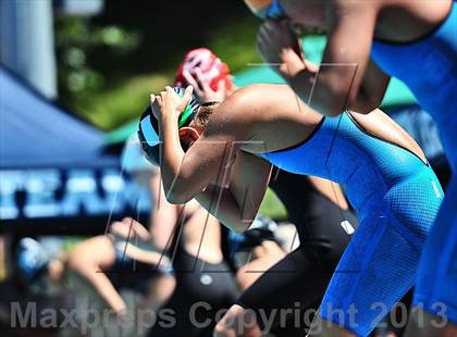 Thumbnail 2 in CIF SS D2 Girls Swimming Championships photogallery.