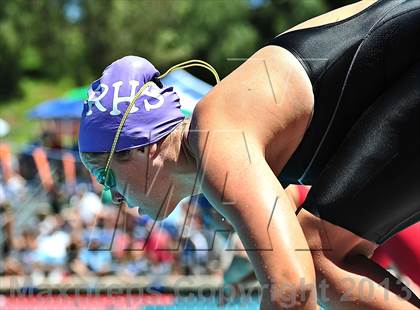 Thumbnail 3 in CIF SS D2 Girls Swimming Championships photogallery.