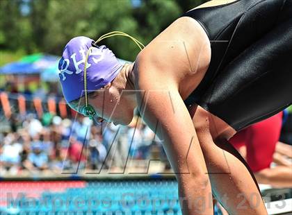 Thumbnail 2 in CIF SS D2 Girls Swimming Championships photogallery.