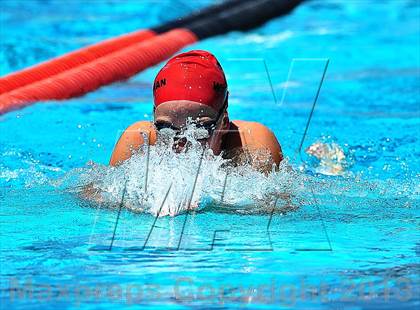 Thumbnail 2 in CIF SS D2 Girls Swimming Championships photogallery.