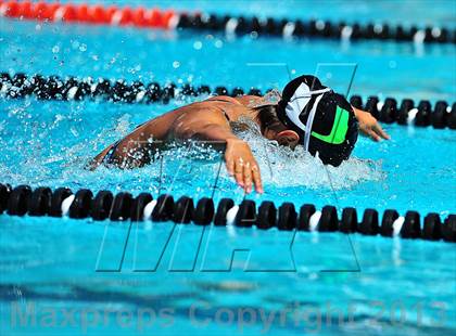 Thumbnail 2 in CIF SS D2 Girls Swimming Championships photogallery.