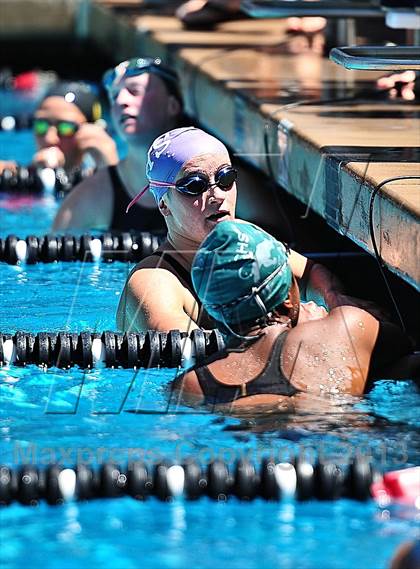 Thumbnail 1 in CIF SS D2 Girls Swimming Championships photogallery.