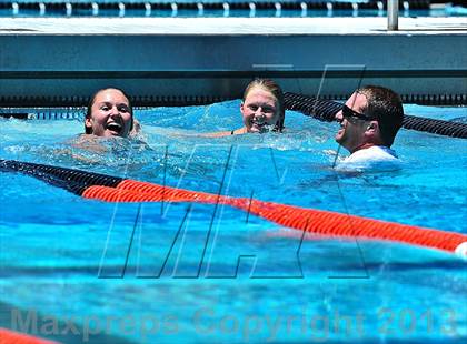 Thumbnail 2 in CIF SS D2 Girls Swimming Championships photogallery.