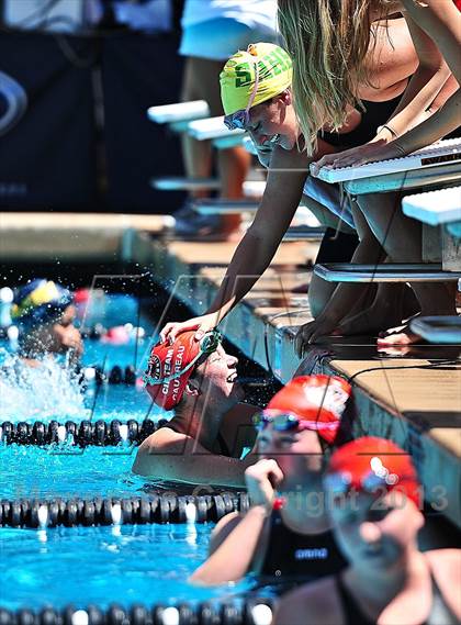 Thumbnail 3 in CIF SS D2 Girls Swimming Championships photogallery.