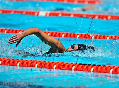 Thumbnail 2 in CIF SS D2 Girls Swimming Championships photogallery.