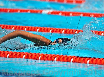 Thumbnail 1 in CIF SS D2 Girls Swimming Championships photogallery.