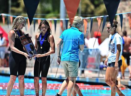 Thumbnail 3 in CIF SS D2 Girls Swimming Championships photogallery.