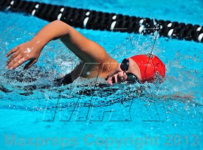 Thumbnail 1 in CIF SS D2 Girls Swimming Championships photogallery.