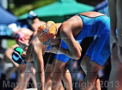 Thumbnail 3 in CIF SS D2 Girls Swimming Championships photogallery.