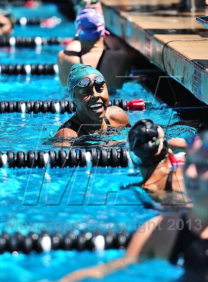 Thumbnail 2 in CIF SS D2 Girls Swimming Championships photogallery.