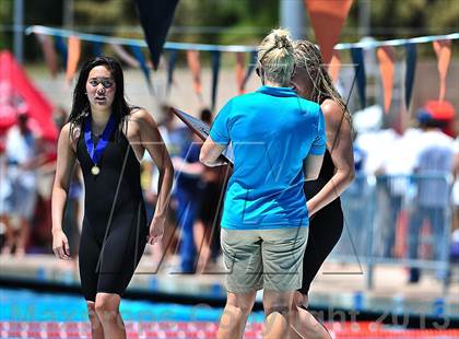 Thumbnail 2 in CIF SS D2 Girls Swimming Championships photogallery.