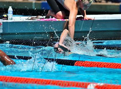 Thumbnail 2 in CIF SS D2 Girls Swimming Championships photogallery.