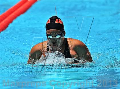 Thumbnail 1 in CIF SS D2 Girls Swimming Championships photogallery.