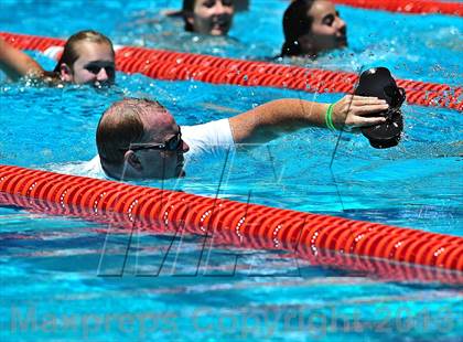 Thumbnail 2 in CIF SS D2 Girls Swimming Championships photogallery.
