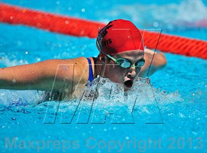 Thumbnail 2 in CIF SS D2 Girls Swimming Championships photogallery.