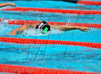 Thumbnail 2 in CIF SS D2 Girls Swimming Championships photogallery.