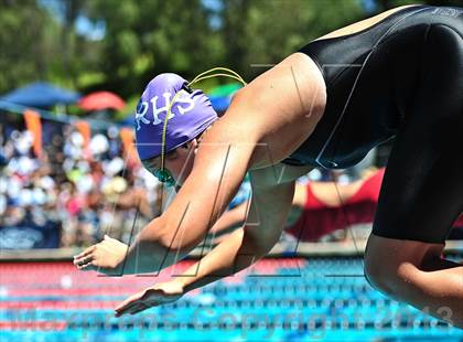Thumbnail 1 in CIF SS D2 Girls Swimming Championships photogallery.
