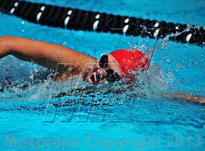 Thumbnail 3 in CIF SS D2 Girls Swimming Championships photogallery.