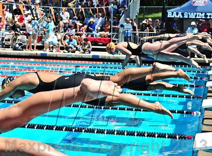Thumbnail 1 in CIF SS D2 Girls Swimming Championships photogallery.