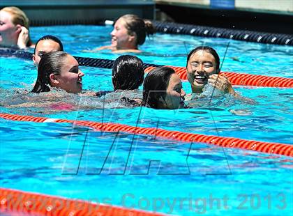 Thumbnail 2 in CIF SS D2 Girls Swimming Championships photogallery.