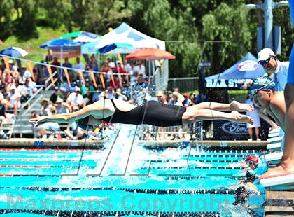 Thumbnail 3 in CIF SS D2 Girls Swimming Championships photogallery.