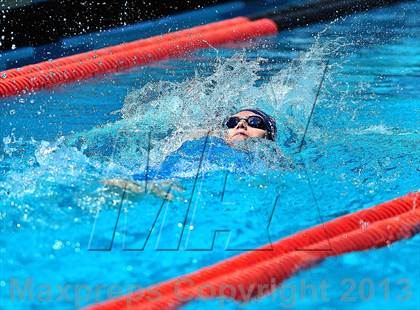 Thumbnail 3 in CIF SS D2 Girls Swimming Championships photogallery.