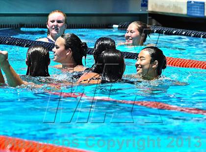 Thumbnail 1 in CIF SS D2 Girls Swimming Championships photogallery.