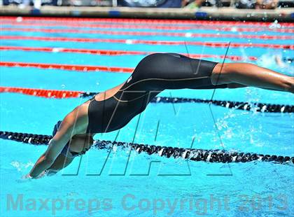 Thumbnail 2 in CIF SS D2 Girls Swimming Championships photogallery.