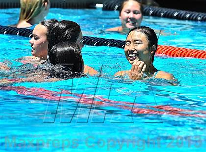 Thumbnail 3 in CIF SS D2 Girls Swimming Championships photogallery.