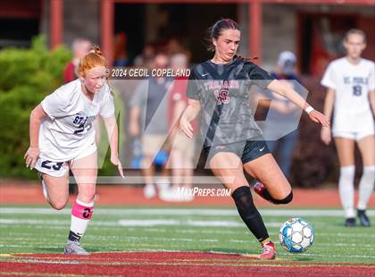 Thumbnail 2 in St. Pius X Catholic vs. Lassiter (GHSA 6A Quarterfinal) photogallery.