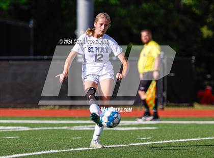 Thumbnail 2 in St. Pius X Catholic vs. Lassiter (GHSA 6A Quarterfinal) photogallery.