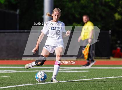 Thumbnail 1 in St. Pius X Catholic vs. Lassiter (GHSA 6A Quarterfinal) photogallery.