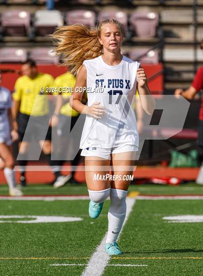 Thumbnail 2 in St. Pius X Catholic vs. Lassiter (GHSA 6A Quarterfinal) photogallery.