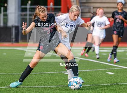 Thumbnail 2 in St. Pius X Catholic vs. Lassiter (GHSA 6A Quarterfinal) photogallery.