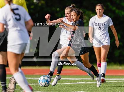 Thumbnail 3 in St. Pius X Catholic vs. Lassiter (GHSA 6A Quarterfinal) photogallery.