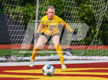 Thumbnail 3 in St. Pius X Catholic vs. Lassiter (GHSA 6A Quarterfinal) photogallery.