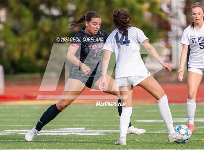 Thumbnail 1 in St. Pius X Catholic vs. Lassiter (GHSA 6A Quarterfinal) photogallery.