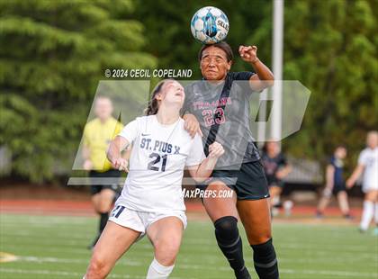 Thumbnail 1 in St. Pius X Catholic vs. Lassiter (GHSA 6A Quarterfinal) photogallery.