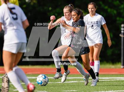 Thumbnail 2 in St. Pius X Catholic vs. Lassiter (GHSA 6A Quarterfinal) photogallery.