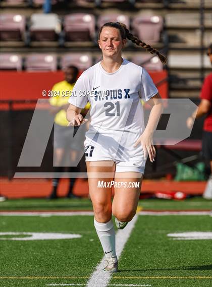 Thumbnail 3 in St. Pius X Catholic vs. Lassiter (GHSA 6A Quarterfinal) photogallery.